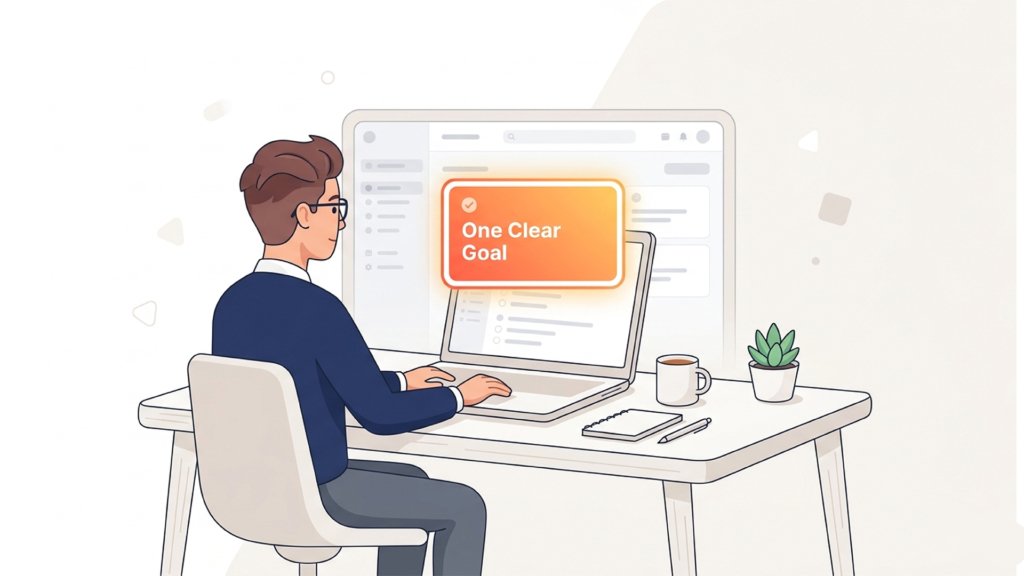 A Clear and Specific Objective through an Explainer Video