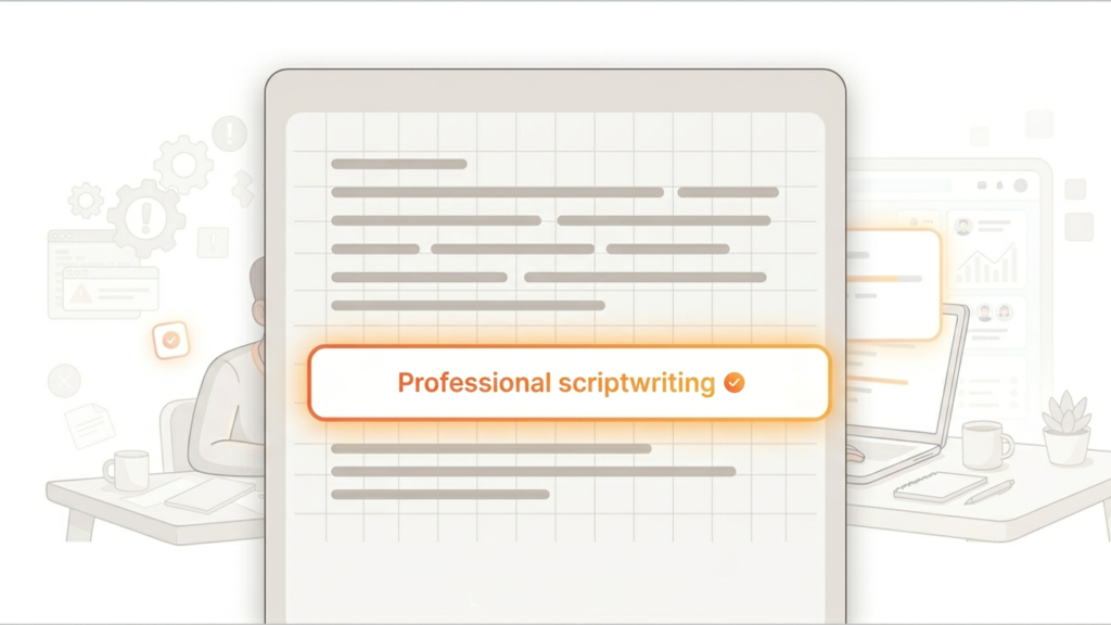 Professional Scriptwriting for an effective explainer video