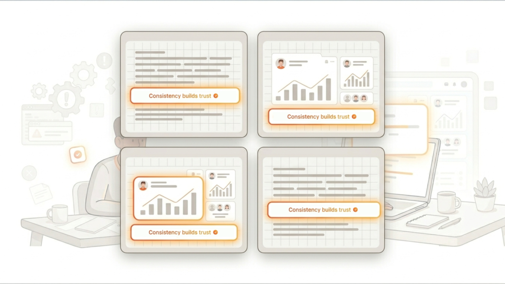 Visual Clarity and Brand Consistency