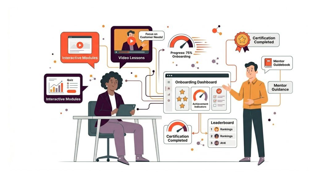 Reduced Sales Training Time